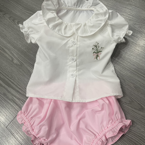 KIVIA-2033 BLOOMER SET (Top + Bloomers)